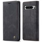 For Google Pixel 8 Pro CaseMe 013 Multifunctional Horizontal Flip Leather Phone Case(Black) - 2