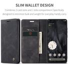 For Google Pixel 8 Pro CaseMe 013 Multifunctional Horizontal Flip Leather Phone Case(Black) - 3