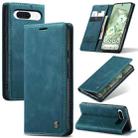 For Google Pixel 8A CaseMe 013 Multifunctional Horizontal Flip Leather Phone Case(Blue) - 1
