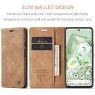 For Google Pixel 8A CaseMe 013 Multifunctional Horizontal Flip Leather Phone Case(Brown) - 2