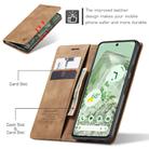 For Google Pixel 8A CaseMe 013 Multifunctional Horizontal Flip Leather Phone Case(Brown) - 3