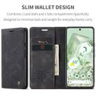 For Google Pixel 8A CaseMe 013 Multifunctional Horizontal Flip Leather Phone Case(Black) - 2