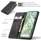 For Google Pixel 8A CaseMe 013 Multifunctional Horizontal Flip Leather Phone Case(Black) - 3