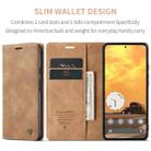 For Google Pixel 9 / 9 Pro CaseMe 013 Multifunctional Horizontal Flip Leather Phone Case(Brown) - 2