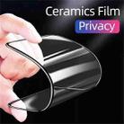 For iPhone 11 Pro Max / XS Max Full Coverage HD Privacy Ceramic Film - 6