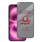 For iPhone 16 Plus Full Coverage HD Privacy Ceramic Film - 1