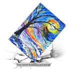 For iPad Air / Air 2  / iPad 9.7 2017 / 2018 TPU Electric Pressed Horizontal Flip Leather Case with Holder & Card Slot & Sleep / Wake-up Function(Watercolor Tree) - 7