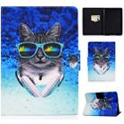 For Kindle Paperwhite 4 / 3 / 2 / 1 TPU Electric Pressed Horizontal Flip Leather Case with Holder & Card Slot & Sleep / Wake-up Function(Headphone Cat) - 1