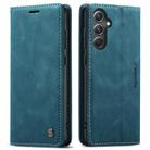 For Samsung Galaxy S23 FE 5G CaseMe 013 Multifunctional Horizontal Flip Leather Phone Case(Blue) - 2