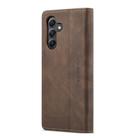 For Samsung Galaxy A15 5G CaseMe 013 Multifunctional Horizontal Flip Leather Phone Case(Coffee) - 3
