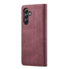 For Samsung Galaxy A25 5G CaseMe 013 Multifunctional Horizontal Flip Leather Phone Case(Wine Red) - 3