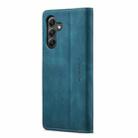 For Samsung Galaxy A25 5G CaseMe 013 Multifunctional Horizontal Flip Leather Phone Case(Blue) - 3