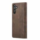 For Samsung Galaxy A35 5G CaseMe 013 Multifunctional Horizontal Flip Leather Phone Case(Coffee) - 3