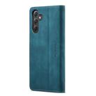 For Samsung Galaxy A35 5G CaseMe 013 Multifunctional Horizontal Flip Leather Phone Case(Blue) - 3