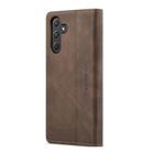 For Samsung Galaxy A55 5G CaseMe 013 Multifunctional Horizontal Flip Leather Phone Case(Coffee) - 3