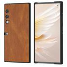 For Honor V Purse ABEEL Retro Texture PU Phone Case(Brown) - 1