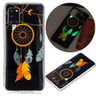 For Samsung Galaxy A31 Luminous TPU Mobile Phone Protective Case(Black Wind Chimes) - 1