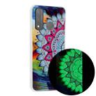 For Huawei P smart 2020 Luminous TPU Mobile Phone Protective Case(Half-flower) - 1