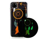 For Huawei Y5p Luminous TPU Mobile Phone Protective Case(Black Wind Chimes) - 1