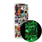 For Huawei Y6p Luminous TPU Mobile Phone Protective Case(Rubbish) - 1