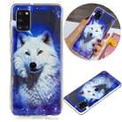 For Samsung Galaxy A31 Luminous TPU Soft Protective Case(Starry Sky Wolf) - 1