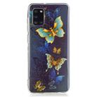 For Samsung Galaxy A31 Luminous TPU Soft Protective Case(Double Butterflies) - 2