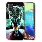 For Samsung Galaxy A51 5G Luminous TPU Soft Protective Case(Ferocious Wolf) - 1