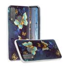 For Huawei P Smart 2020 Luminous TPU Soft Protective Case(Double Butterflies) - 1