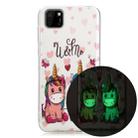 For Huawei Y5p (2020) Luminous TPU Soft Protective Case(Couple Unicorn) - 1