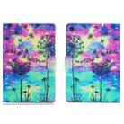 For Samsung Galaxy Tab A9 Voltage Coloured Drawing Smart PU Tablet Case with Sleep / Wake-up Function(Dandelion) - 1