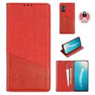 For Vivo V19 / V17 MUXMA MX109 Horizontal Flip Leather Case with Holder & Card Slot & Wallet(Red) - 1