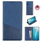 For Vivo V19 / V17 MUXMA MX109 Horizontal Flip Leather Case with Holder & Card Slot & Wallet(Blue) - 1