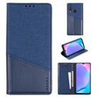 For Vivo Y17 MUXMA MX109 Horizontal Flip Leather Case with Holder & Card Slot & Wallet(Blue) - 1