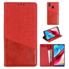 For Vivo Y93 MUXMA MX109 Horizontal Flip Leather Case with Holder & Card Slot & Wallet(Red) - 1