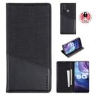 For Vivo Z6 MUXMA MX109 Horizontal Flip Leather Case with Holder & Card Slot & Wallet(Black) - 1