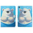 For Samsung Galaxy Tab A9+ Voltage Coloured Drawing Smart PU Tablet Case with Sleep / Wake-up Function(Polar Bear) - 1