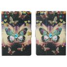 For Samsung Galaxy Tab A9+ Voltage Coloured Drawing Smart PU Tablet Case with Sleep / Wake-up Function(Butterflies) - 1