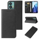 For OUKITEL C35 Magnetic Closure Leather Phone Case(Black) - 1