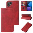 For Fairphone 5 Magnetic Closure Leather Phone Case(Red) - 1