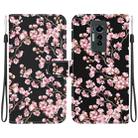 For Tecno Phantom X Crystal Texture Colored Drawing Leather Phone Case(Plum Bossom) - 1