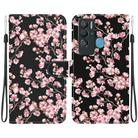 For Tecno Pova Neo LE6 Crystal Texture Colored Drawing Leather Phone Case(Plum Bossom) - 1