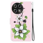 For Tecno Camon 30S / Camon 30S Pro Crystal Texture Colored Drawing Leather Phone Case(Lily) - 3
