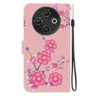 For Tecno Pop 9 5G / Spark 30C 5G Crystal Texture Colored Drawing Leather Phone Case(Cherry Blossoms) - 3