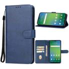 For Cricket Magic 5G Leather Phone Case(Blue) - 1