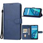 For Cricket Debut S2/AT&T Calypso 4  Leather Phone Case(Blue) - 1