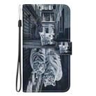 For Xiaomi Redmi Note 10 4G / Note 10S Crystal Texture Colored Drawing Leather Phone Case(Cat Tiger Reflection) - 2