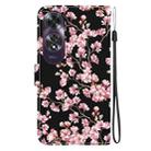 For OPPO A60 4G Crystal Texture Colored Drawing Leather Phone Case(Plum Bossom) - 3