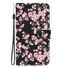 For OPPO Reno12 5G Global Crystal Texture Colored Drawing Leather Phone Case(Plum Bossom) - 2