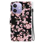 For OPPO A5x 5G / A3 4G / 5G / A3x 4G / 5G Crystal Texture Colored Drawing Leather Phone Case(Plum Bossom) - 3