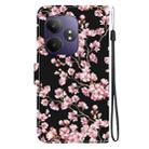 For Realme GT 6 / GT 6T / GT Neo6 Crystal Texture Colored Drawing Leather Phone Case(Plum Bossom) - 3